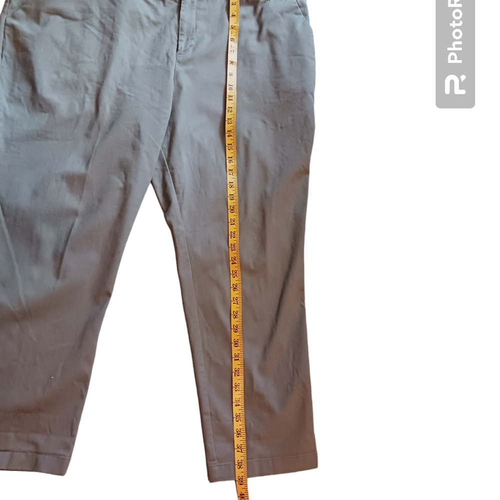 AVA & VIV Pants Plus Size 22W Tapered Cotton Spandex - Picture 5 of 9